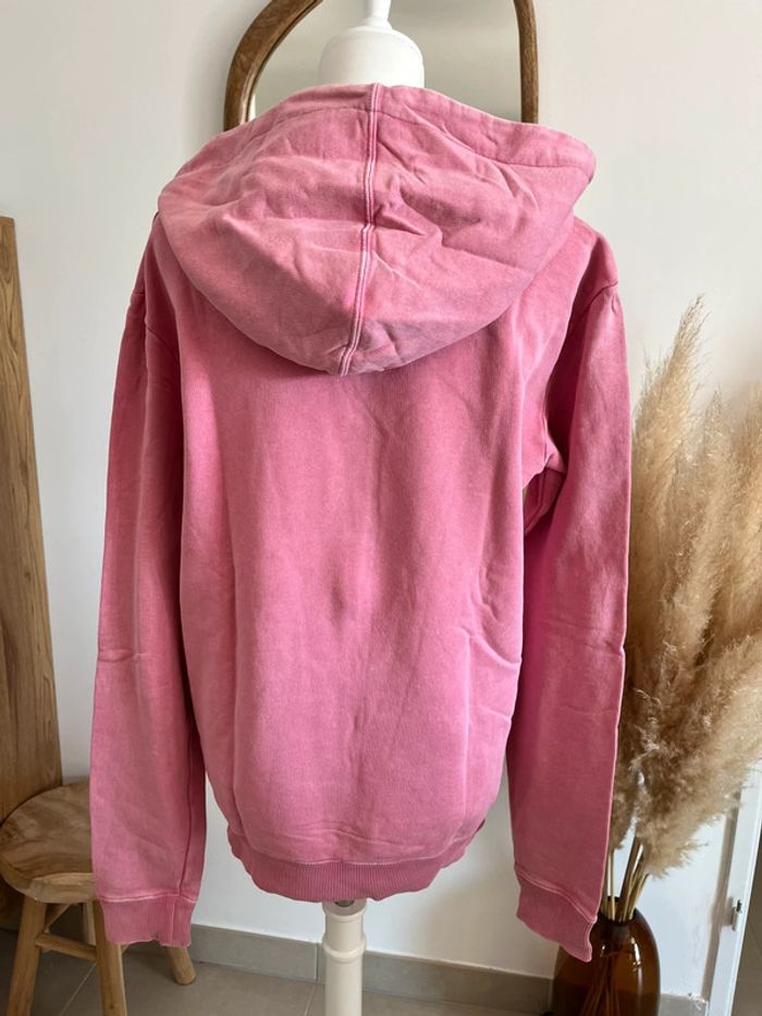 Sweat à capuche rose Saint Laurent - photo numéro 6