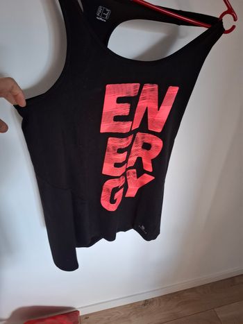 Debardeur sport volis proprf doigné rapide 