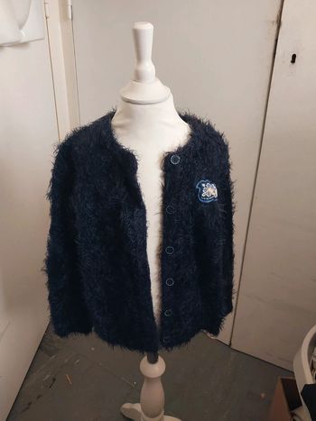 Gilet bleu Terre de marins taille 8 ans