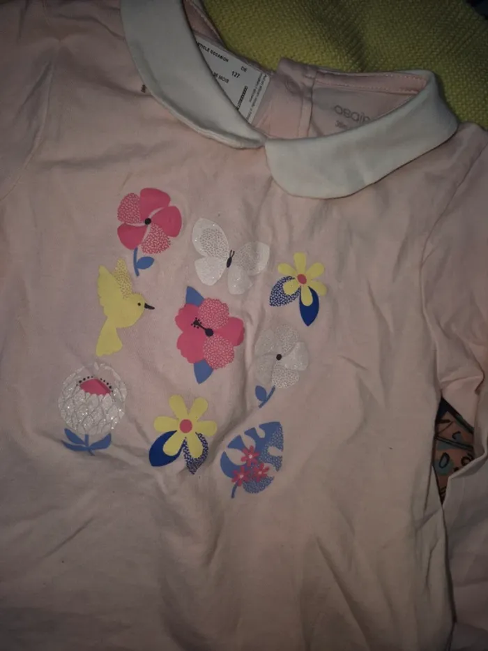 Tee shirt ml et gilet - photo numéro 2