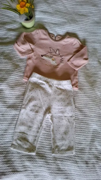 Pyjama Velour 12Mois