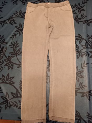 Pantalon gris fille 9-10 ans