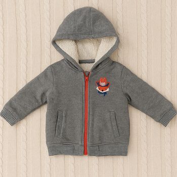 Veste à capuche doublée sherpa Sergent Major – 2 ans (92 cm)