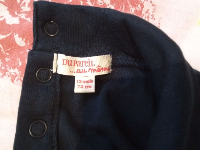 Sous-pull Du pareil au même 12 mois - photo numéro 4