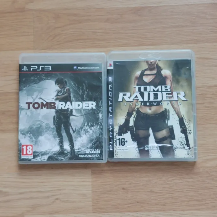 Lot 2 Jeux ps3 Tomb Raider