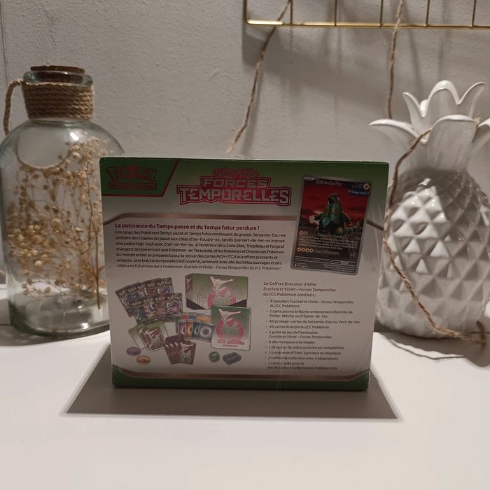 Pokémon coffret dresseur d'élite ( ETB ) Forces temporelles - photo numéro 2