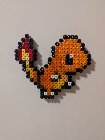 Magnet Pokémon Salamèche Pixel Art 
