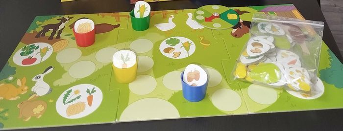 🟢 Ravensburger Jeu de société Qui mange quoi