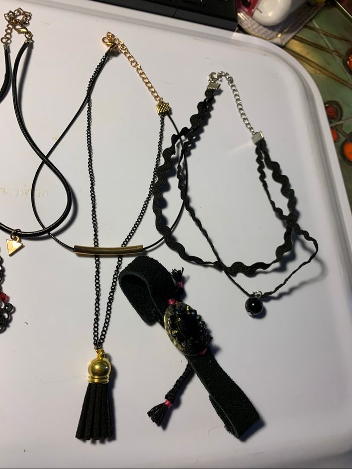 Lot colliers gothiques - photo numéro 6