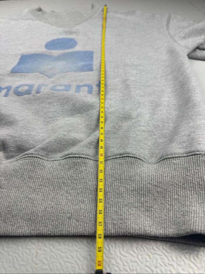 Pull Sweat Isabel marant col roulé montant gris bleu Femme - Taille 34 XS - photo numéro 5