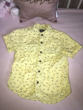Chemise manches courtes 4 ans