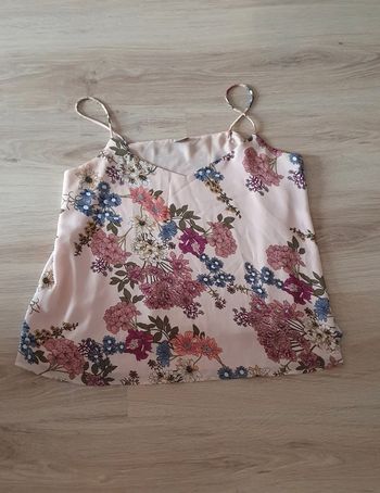 Débardeur rose fleuri Pimkie L