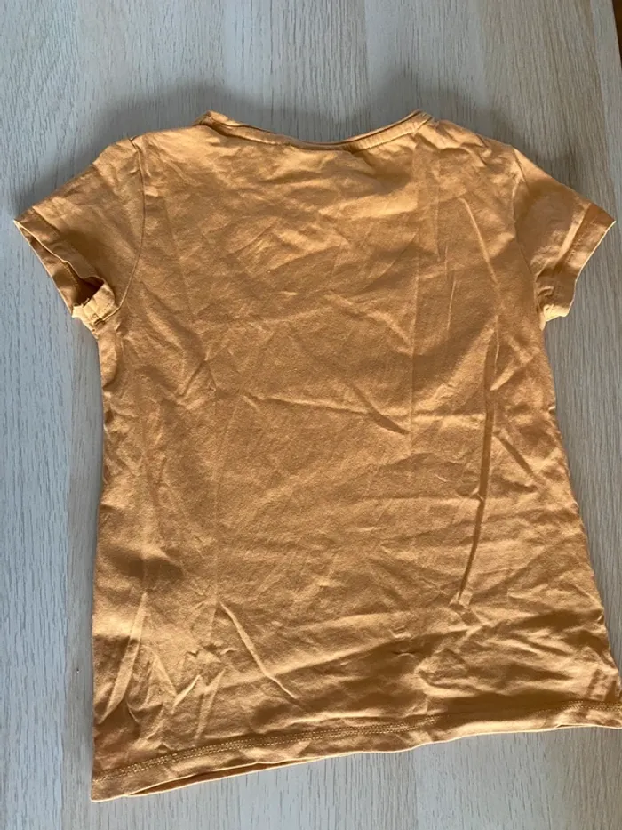 T-shirt dinosaure Jurassic park world dinosaure 6 7 8 ans moutarde - photo numéro 5