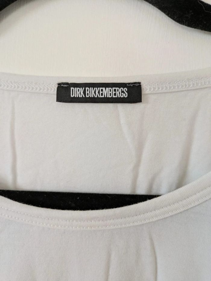 T-shirt avec ecusson velours Dirk bikkembergs - photo numéro 3