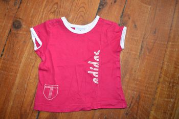 Tee shirt manches courtes Adidas 18 mois