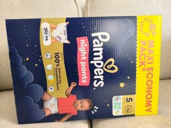 Pampers night pants T5 76 couches