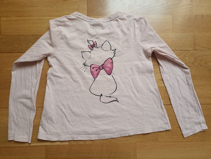 Tee shirt manches longues Marie des Aristochats 8 ans - photo numéro 2