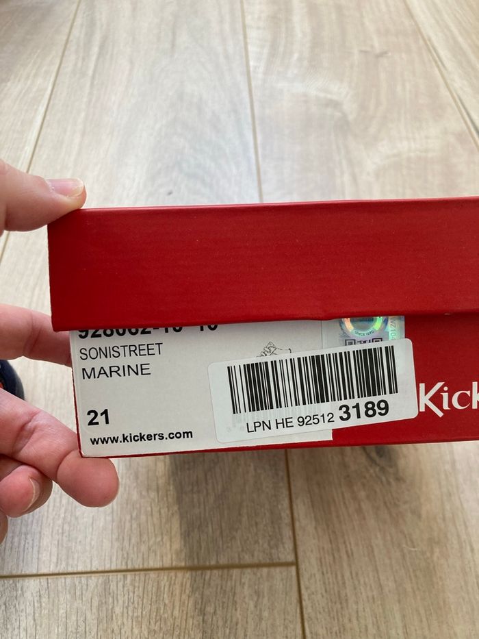 Chaussures kickers taille 21 - photo numéro 5