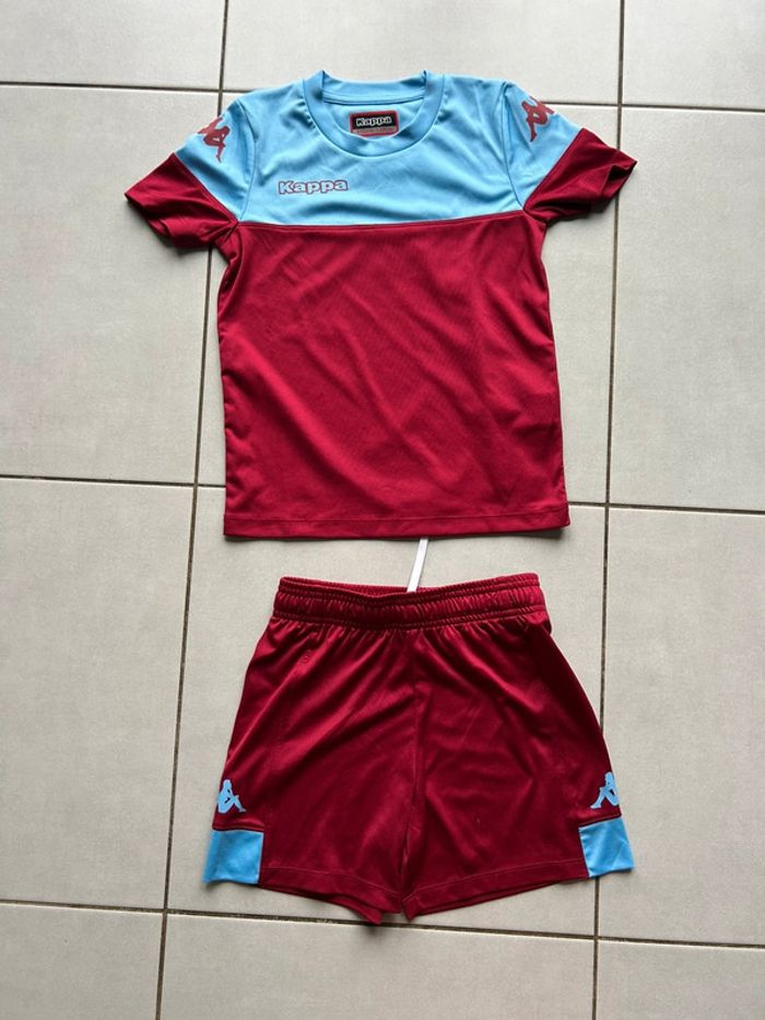 Ensemble short-maillot foot Kappa 8 ans
