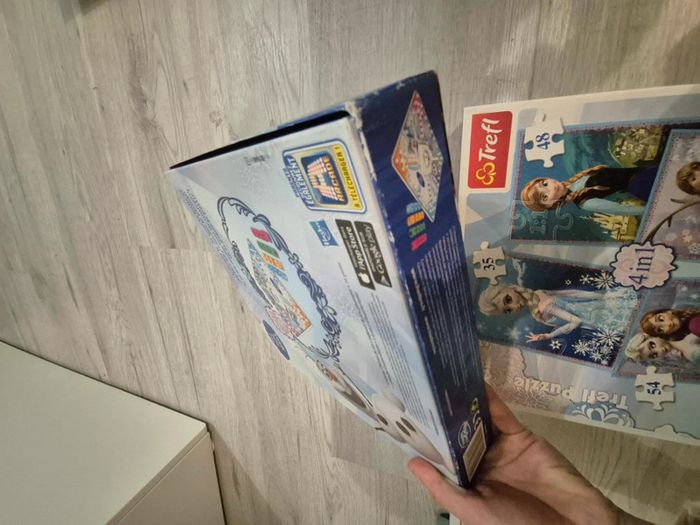 Lot de jeu de société et puzzle reine des neiges - photo numéro 4