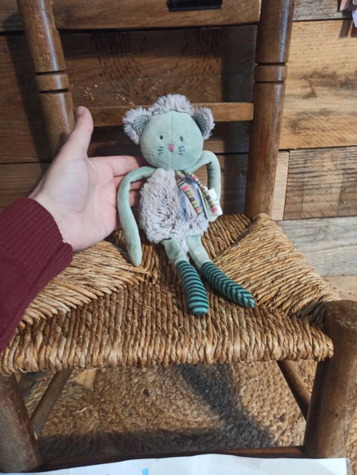 Peluche Minoucha hochet moulin roty tbe - photo numéro 4