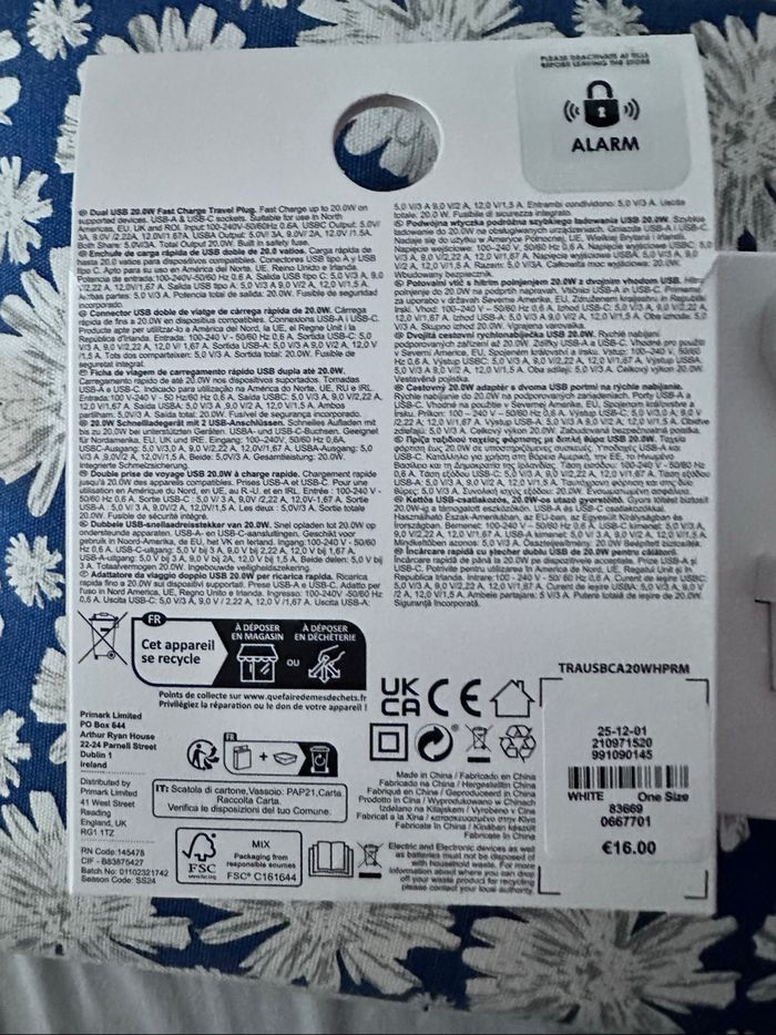Adaptateur UK / US - photo numéro 4