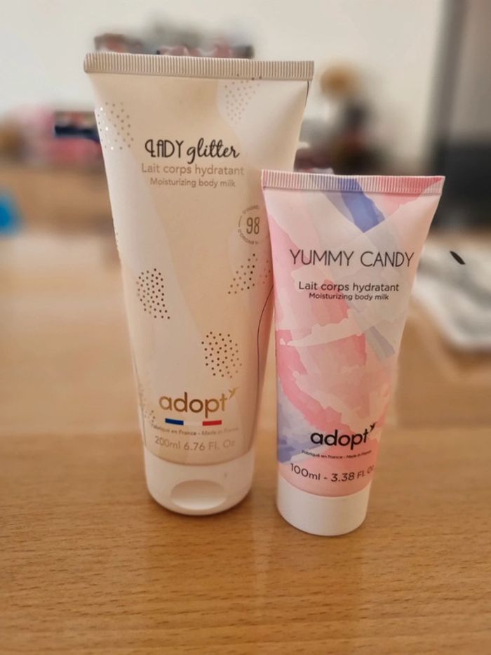 Lot lait corp hydratante neuves - adopt'