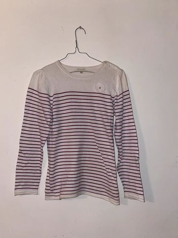 Pull fin manches longes vertbaudet 14 ans