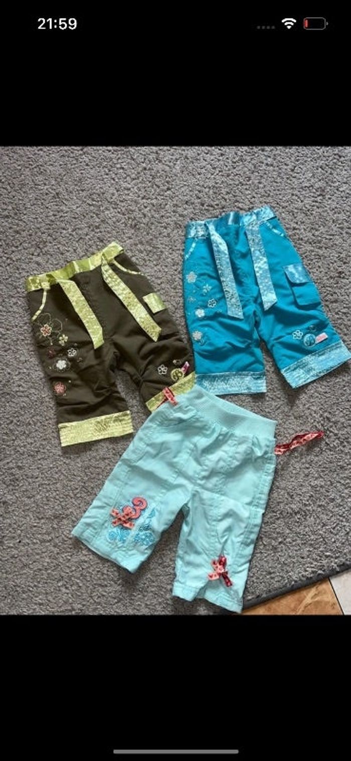 Pantalons fille 3mois