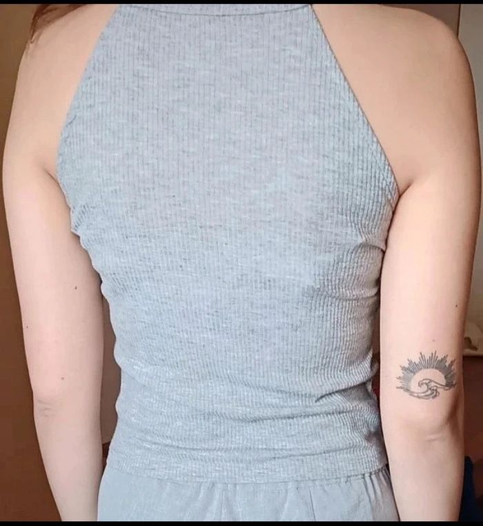 Lot de 2 T-shirts gris - Taille S - photo numéro 2