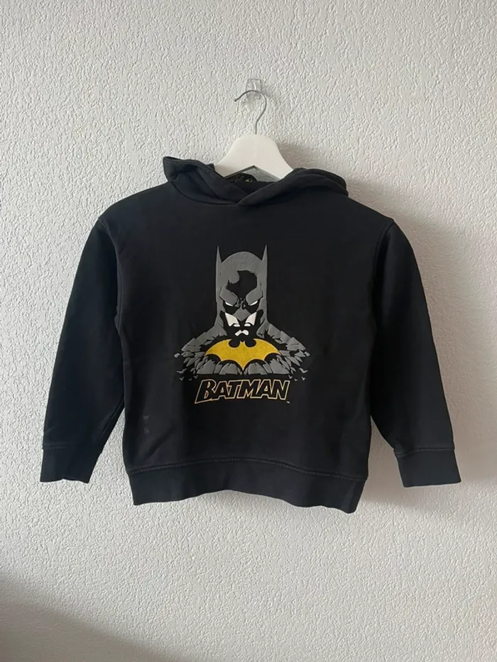 Sweat à capuche Batman noir MNG Kids – 7-8 ans