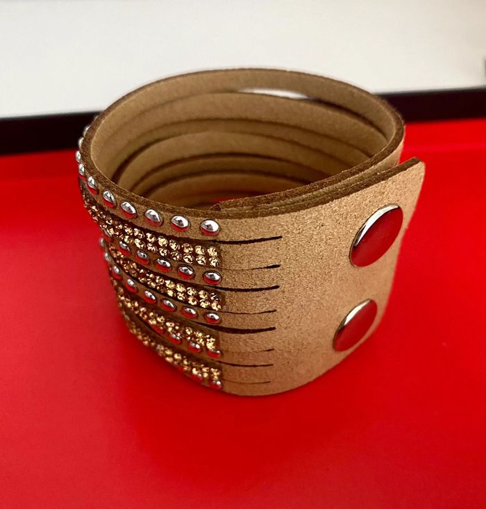 Bracelet manchette strass NEUF - photo numéro 5