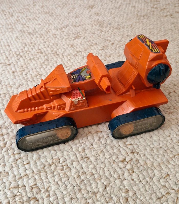 Attak-Trak / Char-Tout-Terrain "orange" MOTU Les Maîtres de L'univers Masters of the Universe Mattel