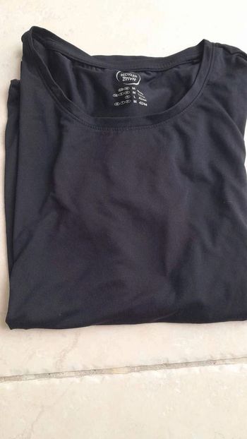 T shirt sport noir