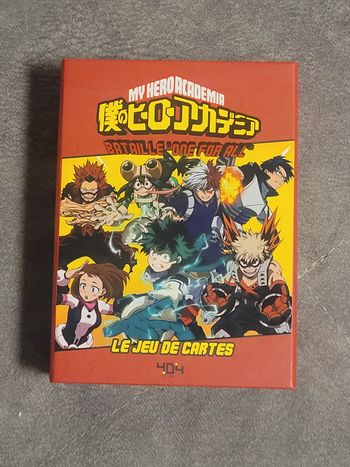 My Hero Academia Bataille "One For All" - Bataille One For All ! Le Jeu de cartes Nicolas Lozzi