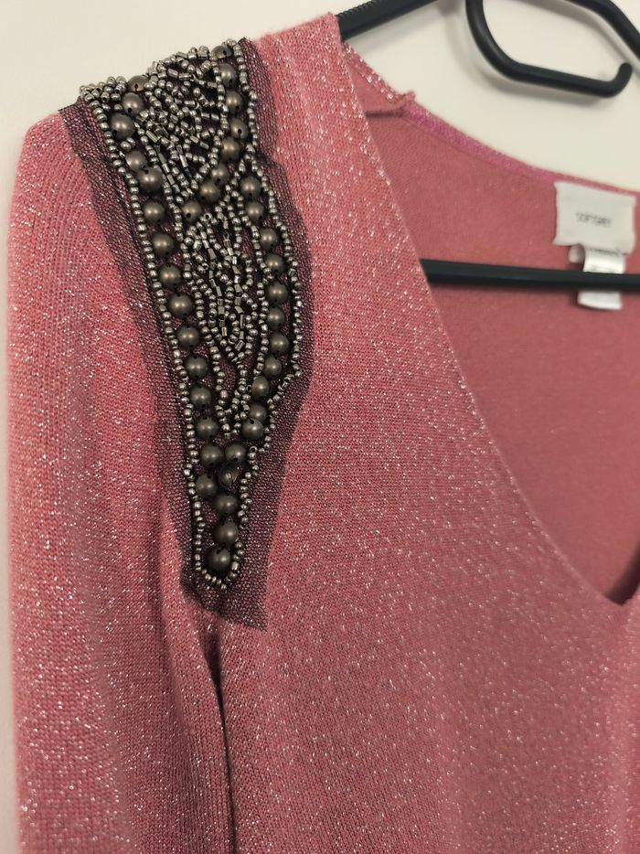 Pull fin pailleté - photo numéro 2