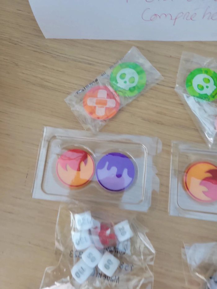 Gros lot accessoires jeu de carte pokemon dé jeton marqueur - photo numéro 4