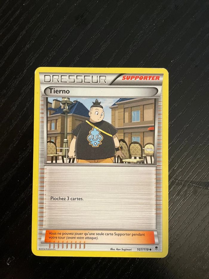 Carte Pokémon Tierno 107/119