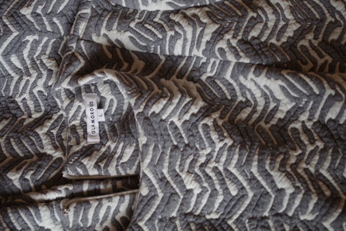 GLAMOROUS - Robe trapèze Gris T L - photo numéro 9