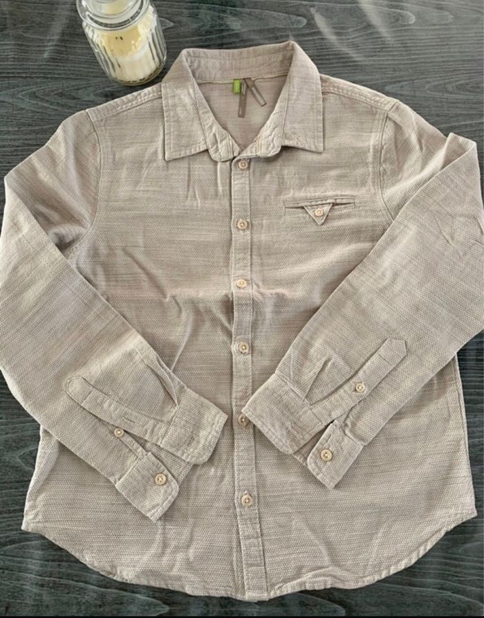 Chemise beige 10 ans orchestra - photo numéro 2