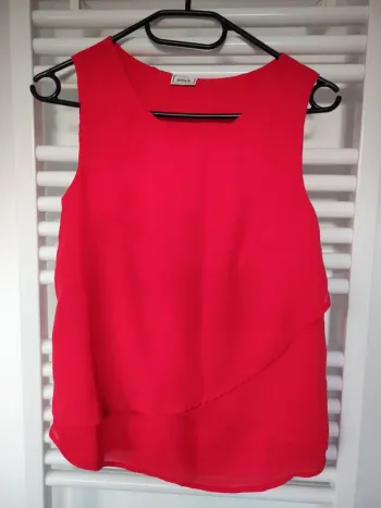 Débardeur rouge XS Pimkie