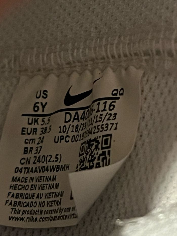 Basket Nike Blazer Mid 77 - 38.5 / 6y - photo numéro 3