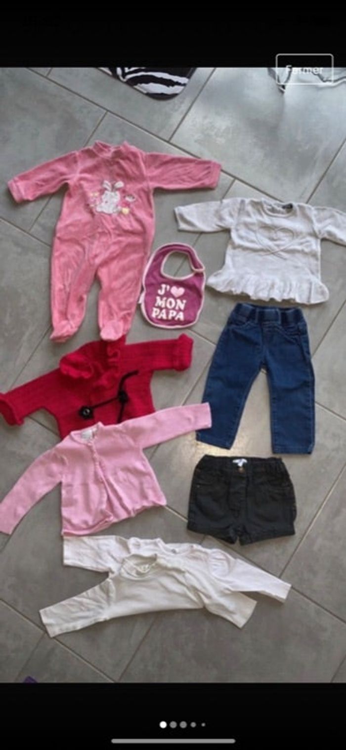 Lot Vêtements 6 mois fille