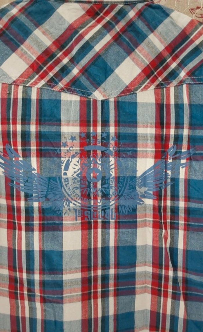 Chemise à carreaux Pick Ouic 6 ans Neuve - photo numéro 9