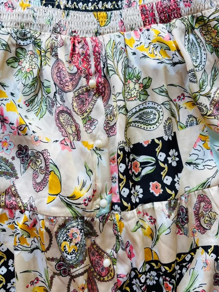 Magnifique robe longue Anany motifs bandana neuve - photo numéro 3