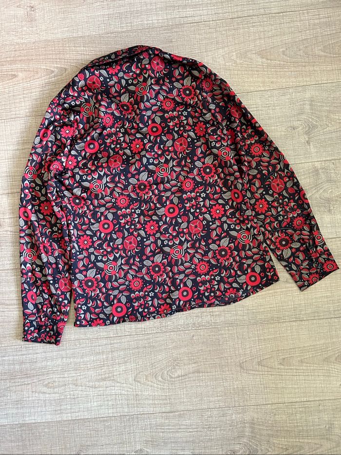 Chemise imprimée à manches longues Cerise Blue taille S jamais portée - photo numéro 8