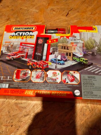 Matchbox Fire station rescue 