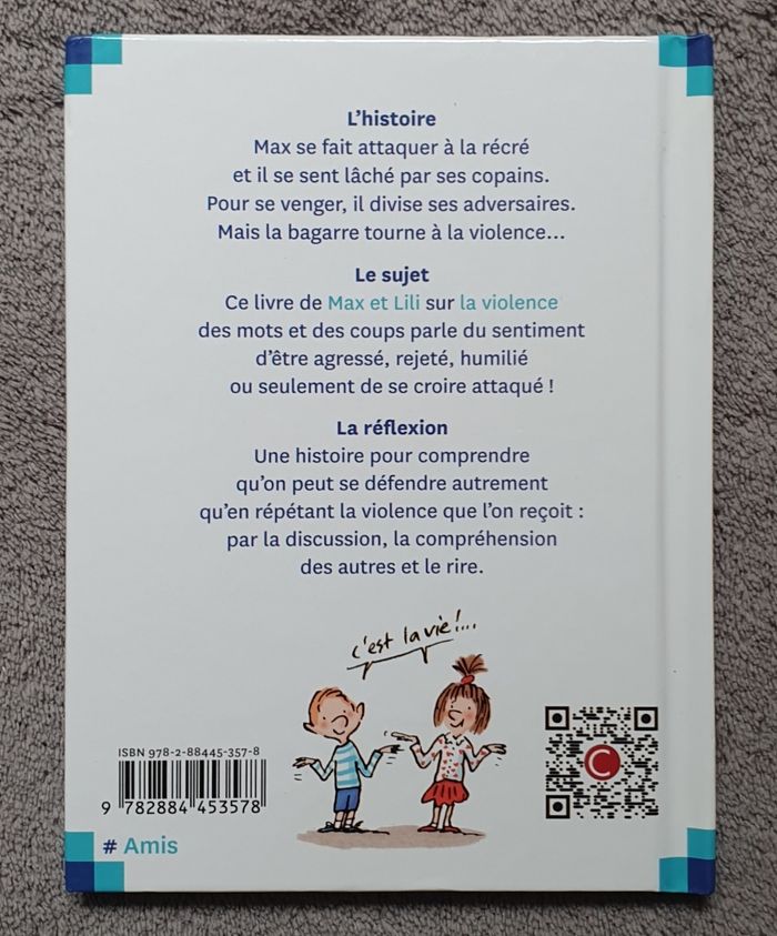 Livre Tome N°34 "Max se bagarre" (Dès 6 ans) / Éd. Calligram - photo numéro 2
