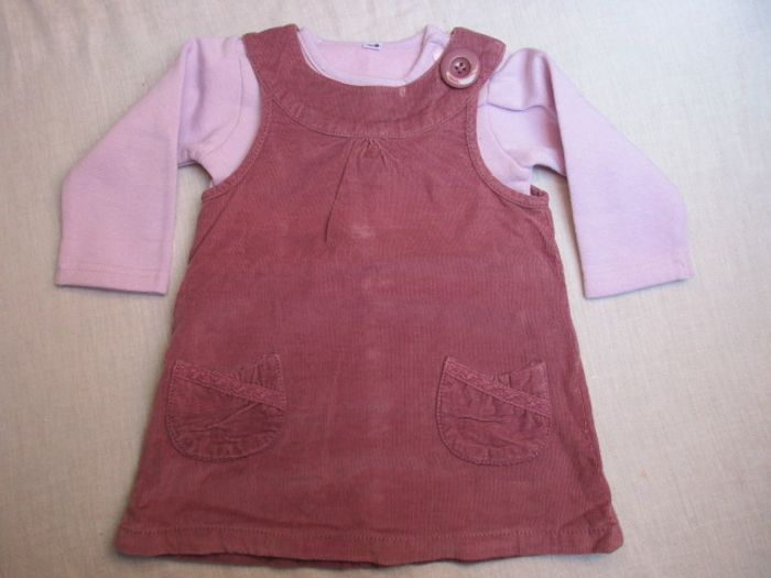 Ensemble robe et t-shirt, 6 mois