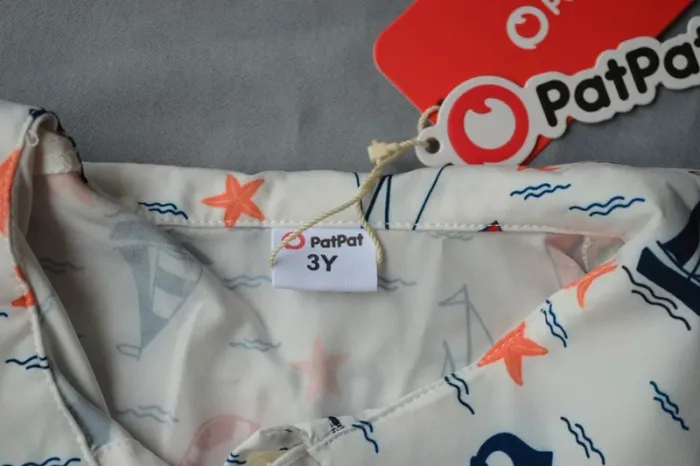 Robe Fille PatPat Marine & Blanc Motif Marin 3 ans Neuve - photo numéro 6